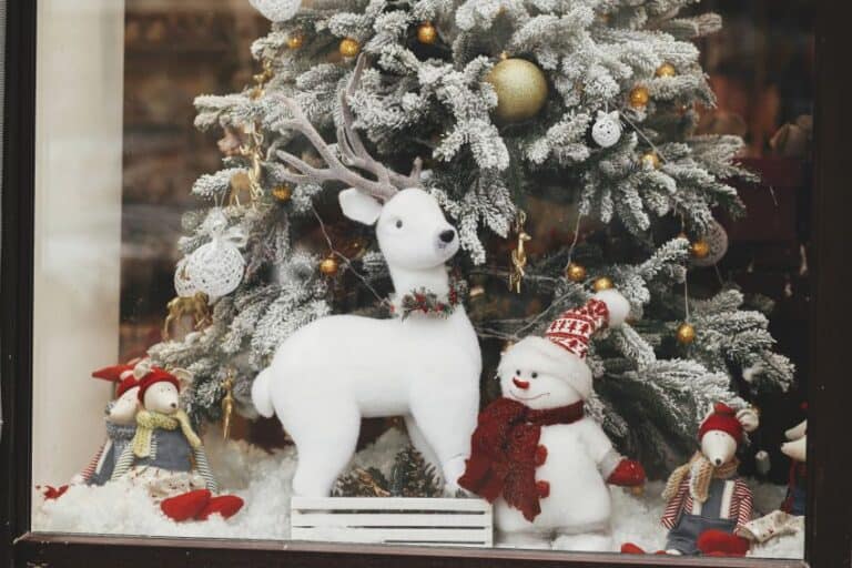 Escaparates en Navidad